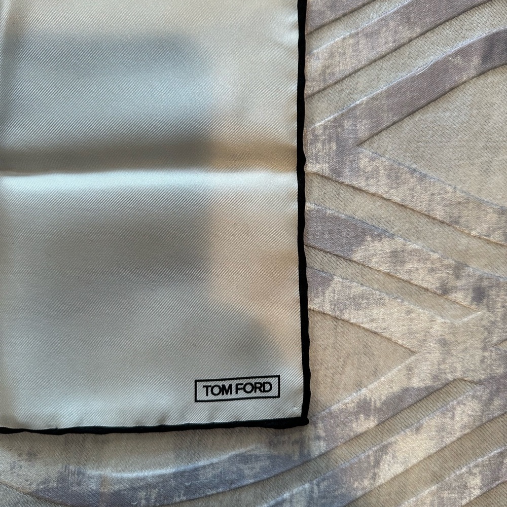 Tom Ford silk pocket Square